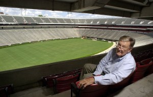 The voice of the Georgia Bulldogs, ... Larry Munson.